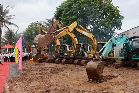 Trà Vinh khởi công dự án hồ chứa nước ngọt hơn 1.300 tỷ đồng