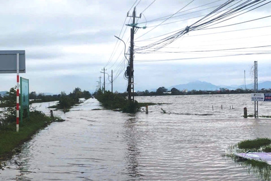 Cảnh báo mưa lớn trên 1.000mm tại Thừa Thiên-Huế gây lũ lụt