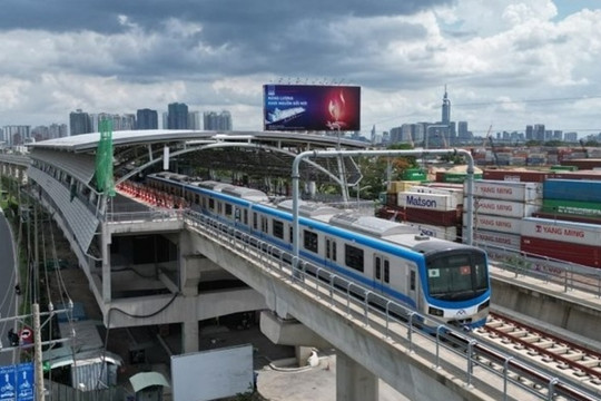 Muốn đi tàu metro số 1 theo lượt ở TP. HCM cần trả bao nhiêu?