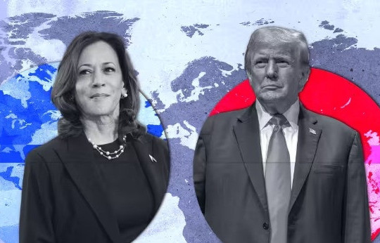 Hai thái cực trái ngược trong chính sách đối ngoại của ông Trump và bà Harris