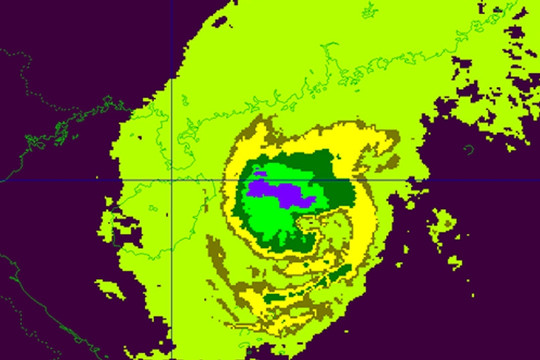 Bão đôi xuất hiện, cơn Toraji đẩy bão số 7 lệch nhiều về phía Nam