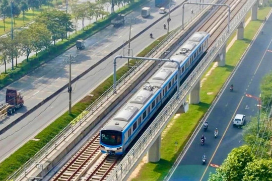 Metro số 1 chạy thử nghiệm 100% công suất, giống như vận hành thương mại