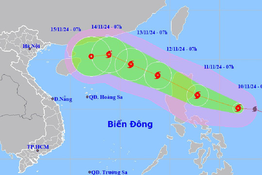 Bộ NN&PTNT ra công điện ứng phó với bão số 8