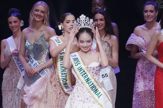 Đại diện Việt Nam chính thức đăng quang Miss International 2024