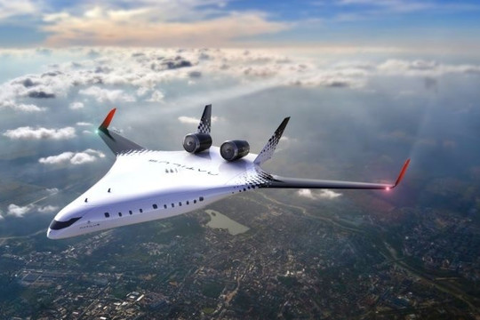 Phát minh máy bay cánh liền thân chở được 200 hành khách, giảm một nửa lượng khí thải và tiết kiệm 30% nhiên liệu