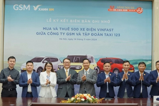 Hãng taxi đầu tiên đưa mẫu VF 3 vào hoạt động vừa ‘chốt đơn’ 500 xe điện VinFast