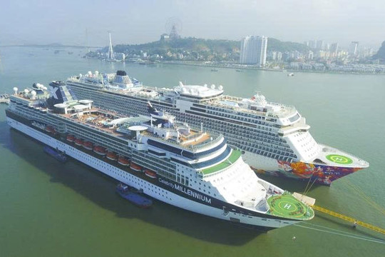 Cuối năm 2025, vịnh biển đẹp nhất thế giới của Việt Nam sẽ có thêm 2 tàu nhà hàng lớn nhất từ trước đến nay, sức chứa 800 khách