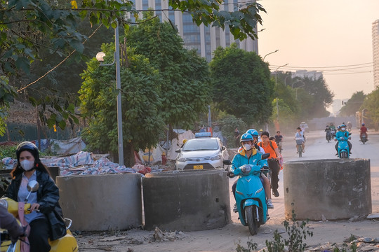 Dự án đường hơn 250 tỷ giữa Hà Nội 'đắp chiếu' 4 năm, chưa hẹn ngày về đích