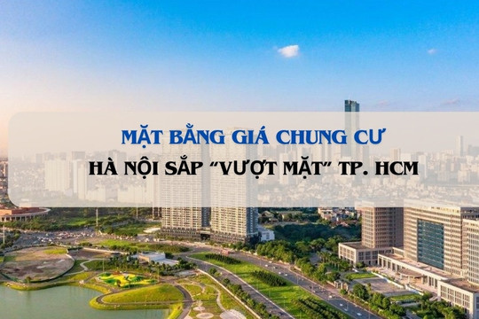 Tăng trưởng vượt trội, mặt bằng giá chung cư tại Hà Nội sắp vượt TP. HCM