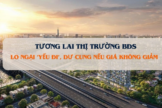 Lo ngại thị trường BĐS 'yếu đi': Dư nguồn cung nếu giá không giảm