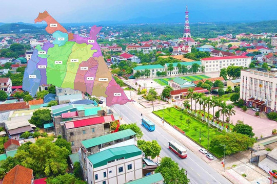 Năm 2025, tỉnh Hà Tĩnh sẽ đưa một thị xã lên thành phố trực thuộc