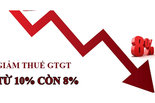 Đề xuất giảm thuế giá trị gia tăng 2% đến 30/6/2025