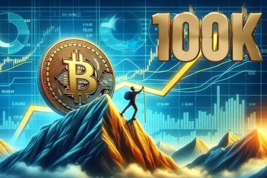 Cột mốc lịch sử: Bitcoin chính thức vượt 100.000 USD