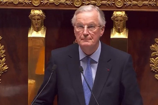 Quốc hội Pháp bỏ phiếu bãi nhiệm Thủ tướng Michel Barnier