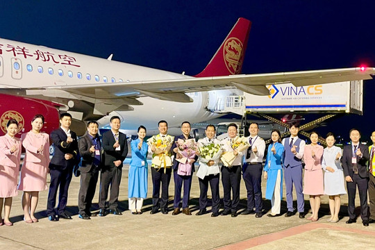 Juneyao Airlines ra mắt đường bay thẳng từ Thượng Hải đến Hà Nội