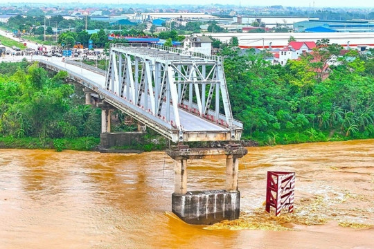 Một nhà thầu tại dự án sân bay Long Thành được chọn thi công cầu Phong Châu mới tại Phú Thọ