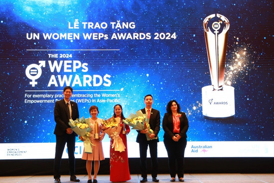 SeABank (SSB) vinh dự nhận giải thưởng UN WEPs Award 2024 hạng mục 'Bình đẳng giới tại thị trường'