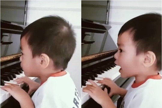 Cháu trai ‘ngậm thìa vàng’ nhà tỷ phú U80 Johnathan Hạnh Nguyễn: 3 tuổi biết chơi piano, khiến ‘ngọc nữ màn ảnh Việt’ ngập tràn hạnh phúc