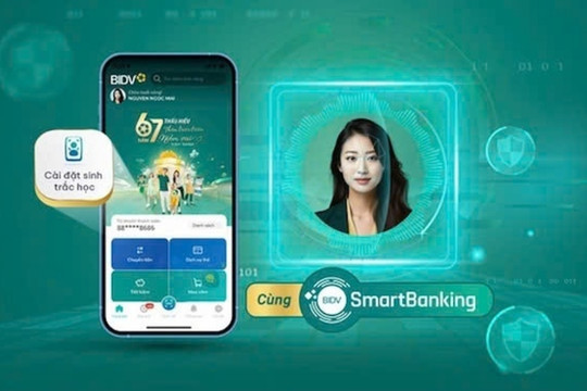 Không cần đến ngân hàng hay dùng điện thoại có NFC, khách hàng BIDV có thể xác thực sinh trắc học qua VNeID