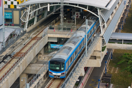 11 ga trên cao tuyến Metro số 1 Bến Thành - Suối Tiên sẵn sàng đón khách