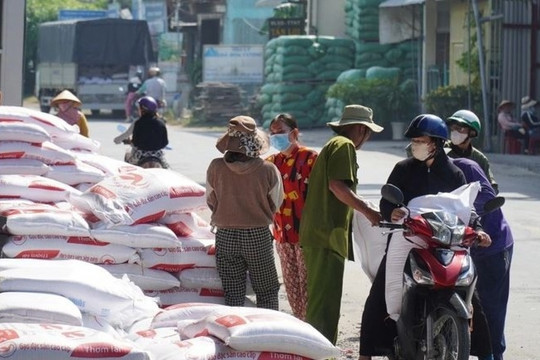 Lý do người dân miền Tây đổ xô đi mua hàng trăm tấn gạo về dự trữ