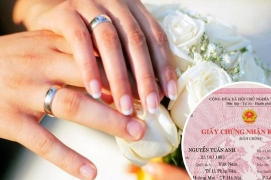 Không được yêu cầu Giấy xác nhận độc thân khi đăng ký kết hôn