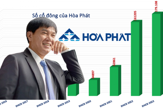 Có khoảng 165.000 cổ đông, Hoà Phát (HPG) sẽ tổ chức ĐHĐCĐ ở đâu?