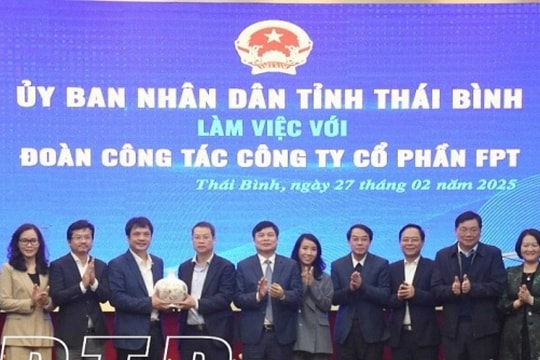 FPT muốn xây dựng tổ hợp giáo dục 50.000m2 tại Thái Bình, sẽ áp dụng các chính sách ưu đãi tốt nhất