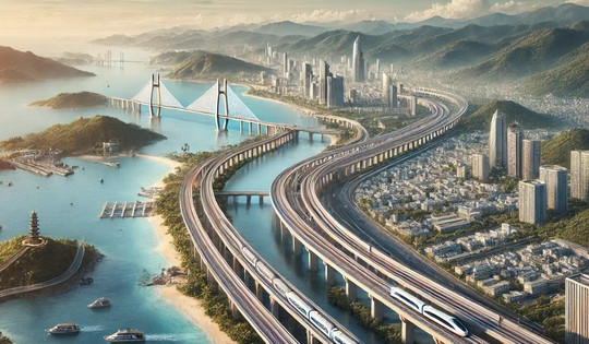 Đề xuất phát triển tuyến đường sắt đô thị nối TP đáng sống nhất Việt Nam tới Quảng Nam