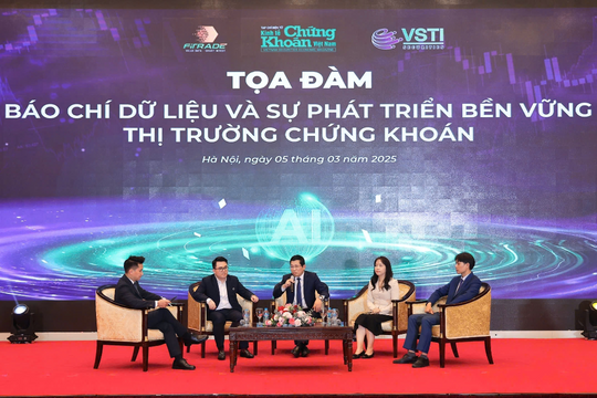 Tọa đàm 'Báo chí dữ liệu và sự phát triển bền vững TTCK': Thách thức quản lý môi giới chứng khoán và dữ liệu AI