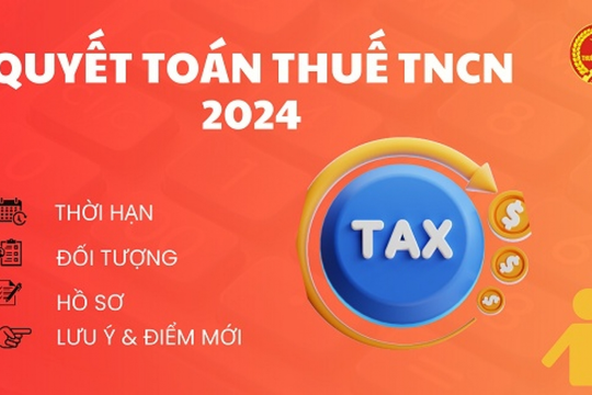 Quyết toán thuế TNCN năm 2024: Hạn cuối 5/5/2025, cá nhân cần lưu ý gì?