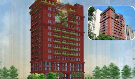 Tòa nhà ốp gỗ 100% duy nhất tại Việt Nam: Kiến trúc độc bản, có khả năng chống cháy với diện tích sàn lên đến 10.000m2