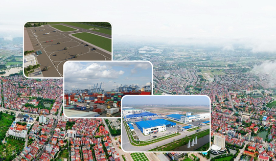 Nếu sáp nhập, một địa phương của Việt Nam sẽ là 'cực công nghiệp' mới với sân bay quốc tế, cảng cạn và hệ sinh thái sản xuất hoàn chỉnh