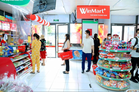 Từ nay, khách hàng có thể rút, nạp tiền, mở tài khoản Techcombank tại 45 cửa hàng WinMart+