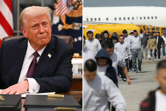 Ông Trump hứa ‘tặng tiền, vé máy bay’ cho người nhập cư tự nguyện rời Mỹ