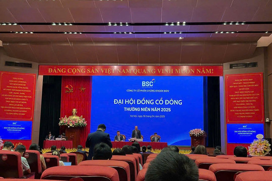 ĐHĐCĐ Chứng khoán BSC: Mục tiêu lãi 560 tỷ năm 2025, hướng tới chuyển đổi số, nâng cao trải nghiệm khách hàng
