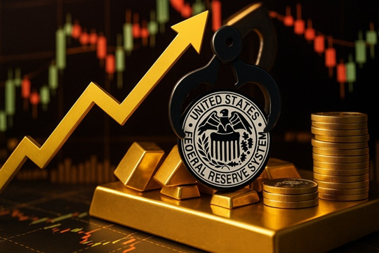 TS. Nguyễn Trí Hiếu: Giá vàng thế giới có thể lập đỉnh mới vì Fed đang kẹt giữa ‘hai gọng kìm’