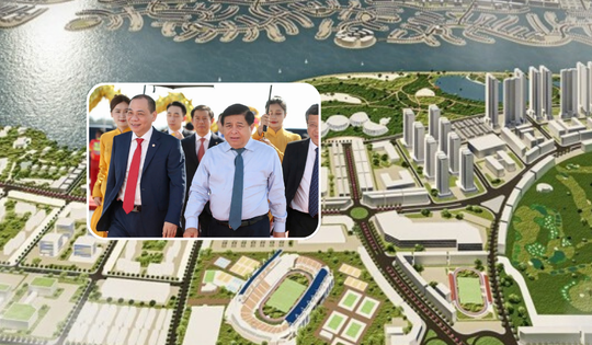 Siêu đô thị lấn biển hơn 2.800ha lớn nhất Việt Nam do Vingroup xây dựng sẽ được phát triển theo mô hình cấp tiến nhất thế giới