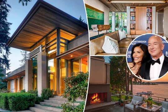 Tỷ phú Jeff Bezos bán siêu biệt thự 875m2 đắt nhất thủ đô nước Mỹ