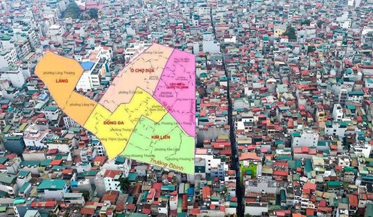 Quận có mật độ dân số cao nhất Thủ đô dự kiến còn 5 phường sau khi sắp xếp
