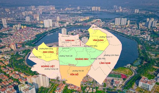 Quận đông dân nhất Hà Nội dự kiến xóa tên 7 phường sau khi sắp xếp