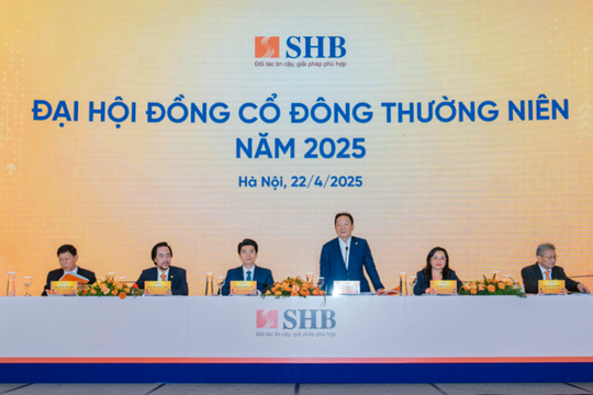 ĐHĐCĐ SHB: Mục tiêu lợi nhuận tăng 25%, chia cổ tức 18%, sẽ bán nốt 50% SHB Finance sớm hơn lộ trình