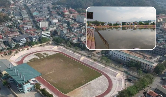Sân vận động từng được nâng cấp để tổ chức Lễ kỷ niệm 70 năm Chiến thắng Điện Biên Phủ dự kiến chuyển thành công viên, hồ điều hòa