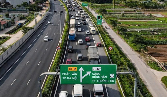 Dự án mở rộng tuyến cao tốc đầu tiên của miền Bắc đón tin vui