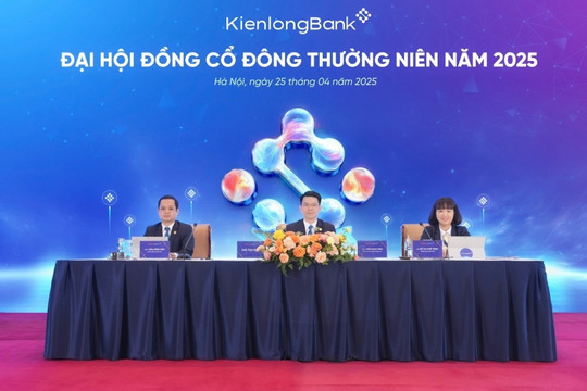 ĐHĐCĐ KienlongBank: Báo lãi tăng 66%, mục tiêu tăng trưởng 24% năm 2025, niêm yết cổ phiếu vào quý IV/2025