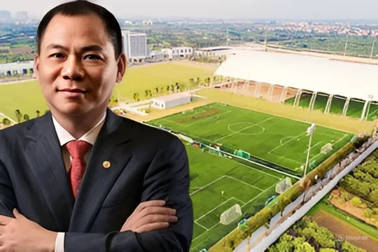 Tỷ phú Phạm Nhật Vượng và hành trình 17 năm âm thầm kiến tạo 'sân chơi' cho bóng đá Việt