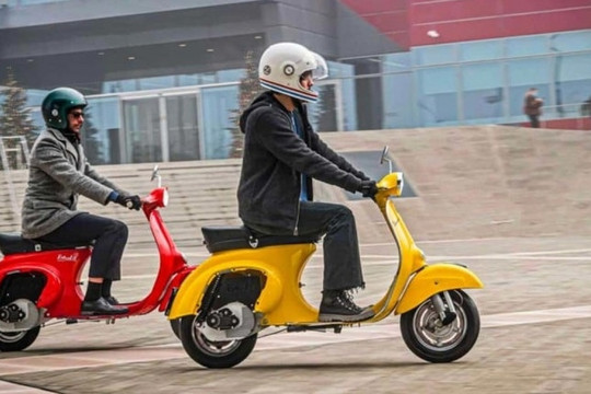 Hàn Quốc thí điểm 'cấy' động cơ điện vào xe máy cũ