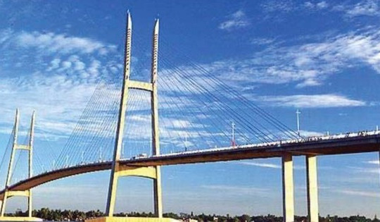 Địa phương mới hợp nhất từ 3 tỉnh ĐBSCL sẽ có thêm 2 cây cầu nghìn tỷ bắc qua nhánh sông Tiền, kết nối nội tỉnh