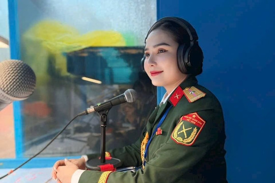 Nữ Thiếu tá có giọng đọc chạm đến trái tim hàng triệu người tại lễ diễu binh, diễu hành 30/4