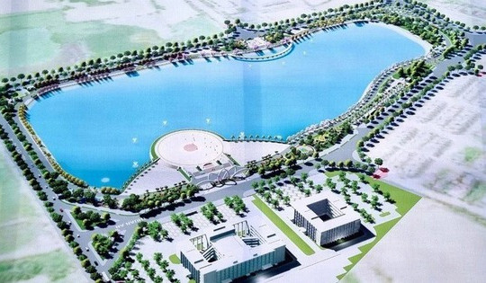 Chỉ 1 tháng nữa, công viên lớn nhất huyện Gia Lâm và rộng gấp 3 lần công viên Nghĩa Đô sẽ hoàn thiện